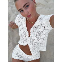 Sun Still Shines Crochet Set White