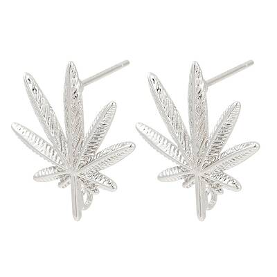 Brass Stud Earring Findings