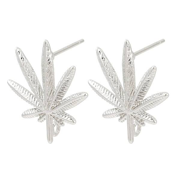 Brass Stud Earring Findings