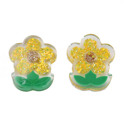Transparent Epoxy Resin Cabochons
