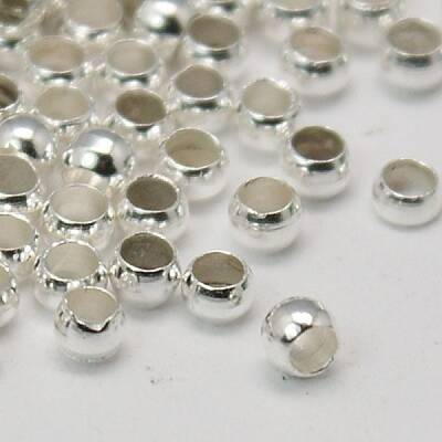 Cadmium Free & Nickel Free & Lead Free Rondelle Brass Crimp Beads