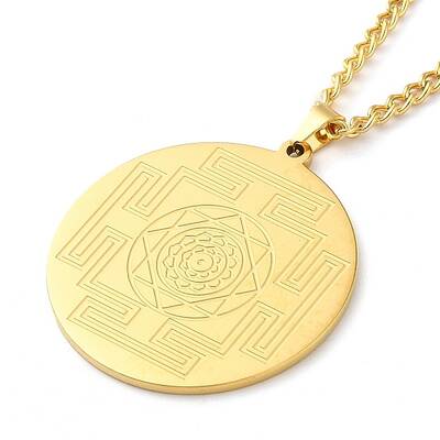304 Stainless Steel Curb Chain Pendant Necklaces