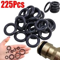 Rubber O-Ring Seals (225pcs), 18 Sizes Oil-resistant O-ring Combination Set For Sealing Gaskets, Professional Plumbing, Fauce...