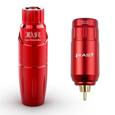 Mast Tour Rotary Pen Machine With Mast Wireless Tattoo Battery Power Supply