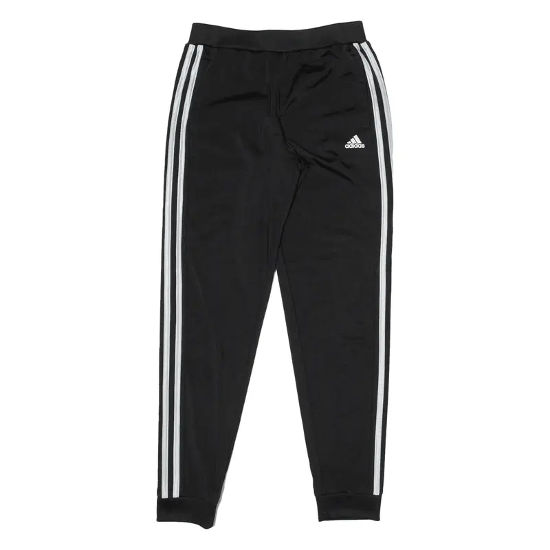 ADIDAS Track Pants Black Tapered Girls L W26 L25