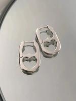 Simple Fashion Heart Shaped Hoop Earrings, Fashion Jewelry for Party, Daily Clothing Decor, Trendy All-match & Exquisite Fash...