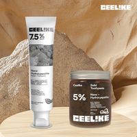 CEELIKE 2-Piece Oral Care Toothpaste Set – Lysozyme Toothpaste to Remove Yellow Stains, Solid Toothpaste to Repair Teeth, C...