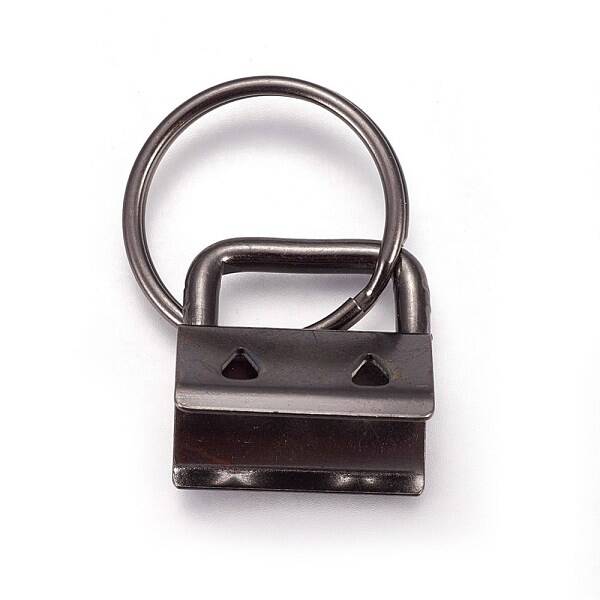 Electroplate Iron Split Key Rings