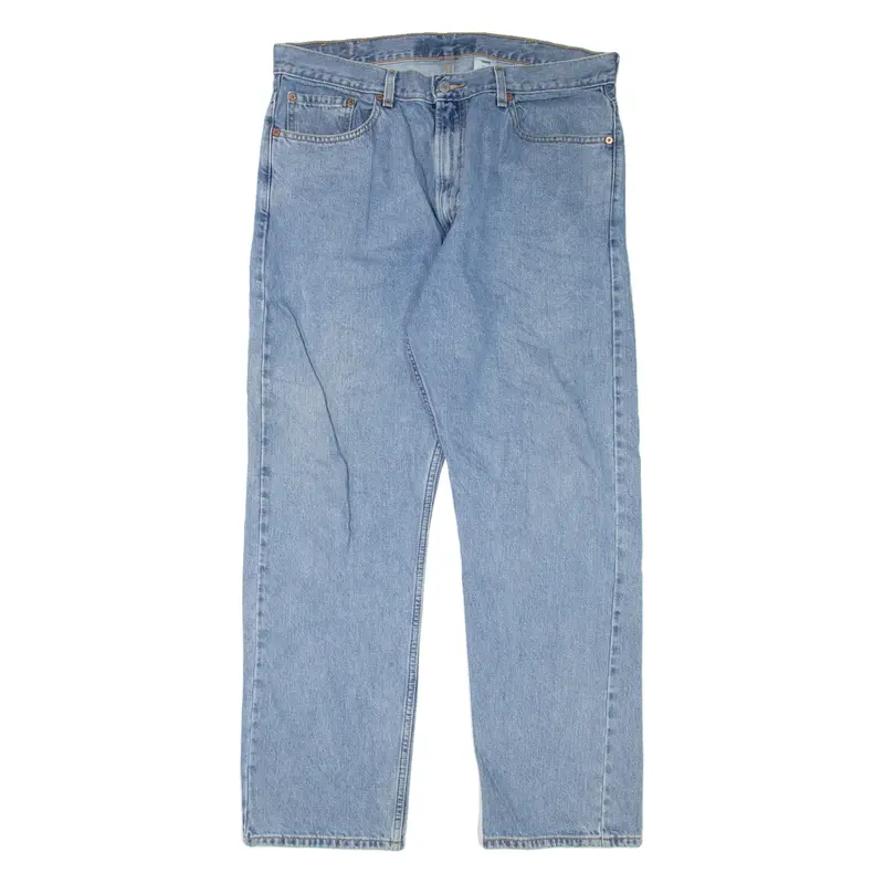 LEVI'S 505 Jeans Mens Blue Regular Straight W35 L32