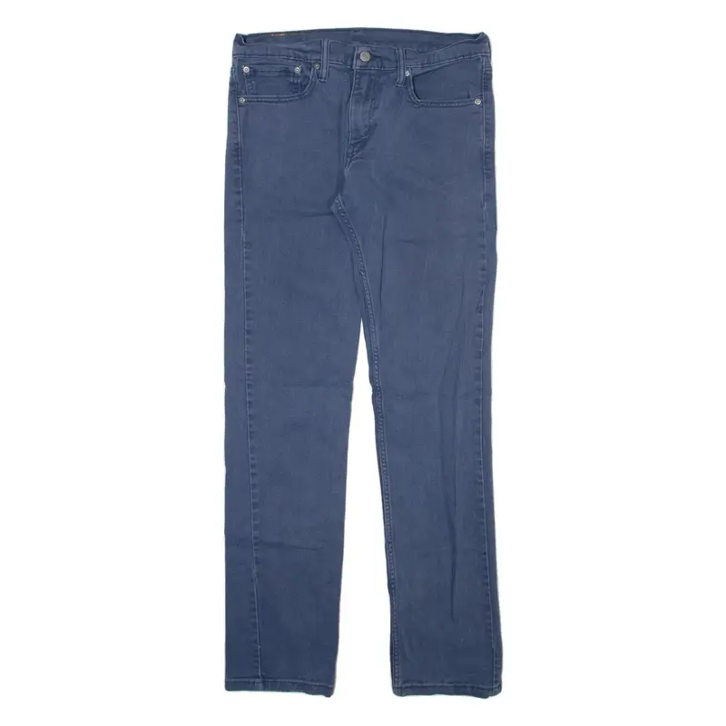 LEVI'S 511 Jeans Mens Blue Slim Straight W32 L34