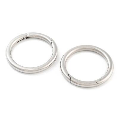 Non-Tarnish 316 Stainless Steel Spring Gate Rings