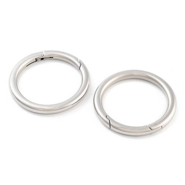 Non-Tarnish 316 Stainless Steel Spring Gate Rings