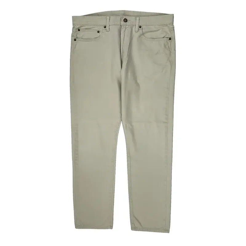 510 Levis Trousers - 36W 28L Beige Cotton