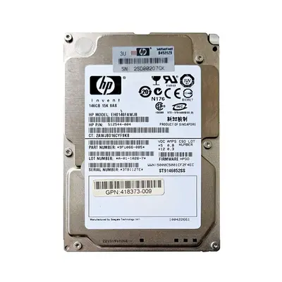 418373-009 HP 146GB 6Gb/s SAS 15000 2.5-inch 16MB Hard Drive