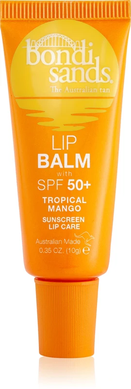Bondi Sands Spf 50+ Lip Balm Protective Lip Balm Spf 50+ With Tropical Mango Fragrance 10 G