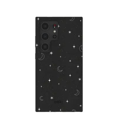 Black Quiet Stars Samsung Galaxy S24 Ultra Case