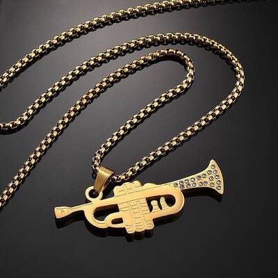 304 Stainless Steel Pendant Necklaces