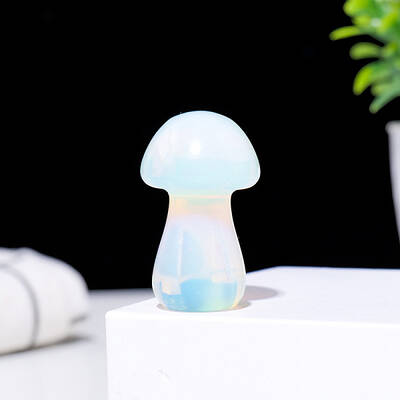 Opalite Mushromm Statue