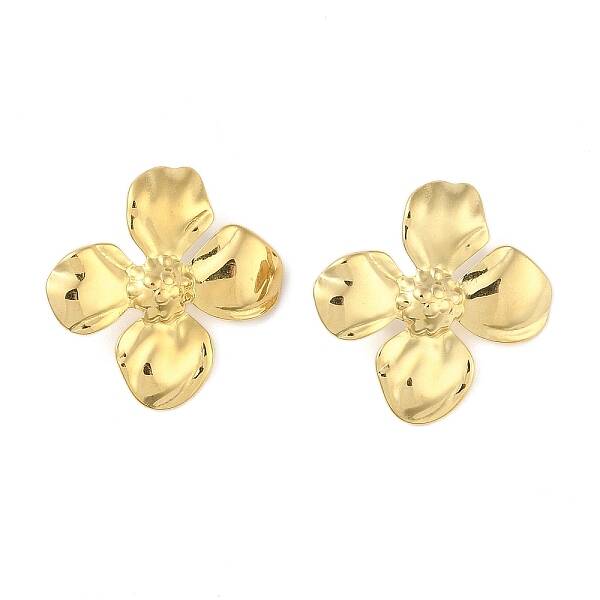Ion Plating(IP) 304 Stainless Steel Stud Earrings for Women