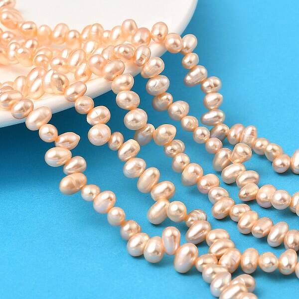 Natural Cultured Freshwater Pearl Beads Strands