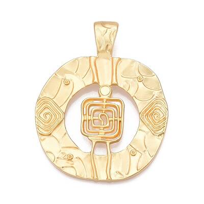 Rack Plating Alloy Big Pendants