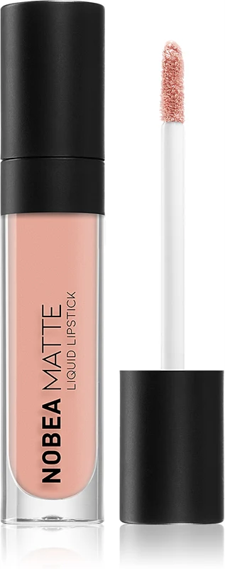 NOBEA Day-to-Day Liquid Lipstick Matte Color Cool Pink #M01 7ml