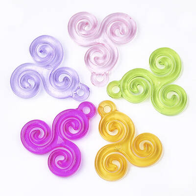 Transparent Acrylic Pendants