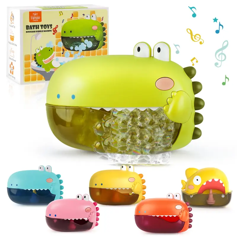 Lehoo Castle Bubble Machine, Bubble Maker with 12 Songs, Kid Bath Toy, Automatic Water Toy, Bathtime Shower Bathtub Toys for ...