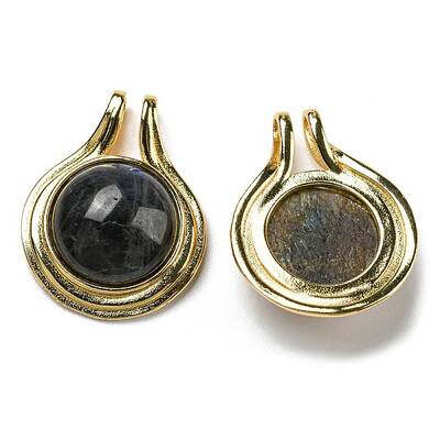 Natural Labradorite Pendants