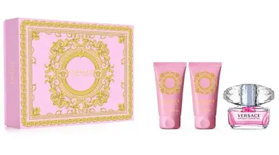 Versace Bright Crystal - EDT 50 ml + body lotion 50 ml + shower gel 50 ml