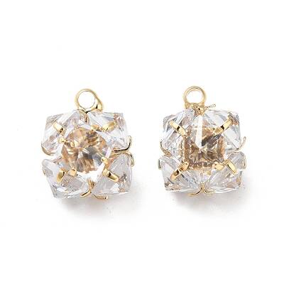 Clear Glass Charms