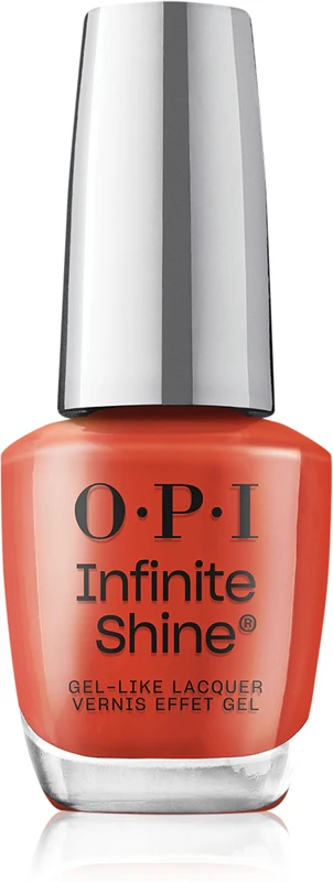 OPI Infinite Shine Gel-Like Nail Polish Knock 'Em Red 15 ml