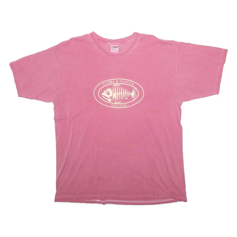 GILDAN Mens T-Shirt Pink XL