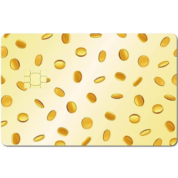 Rectangle PVC Plastic Waterproof Card Stickers