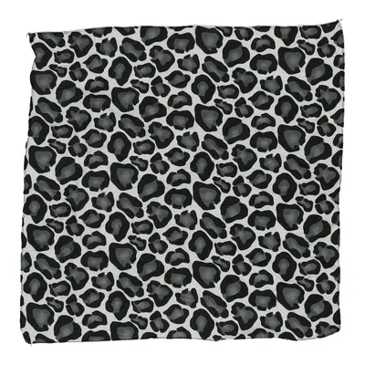 Oriental Trading Company Animal Print Scarf - No Size Grey Polyester