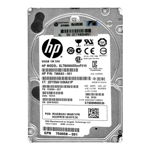 ST900MM0036 Seagate 900GB 6Gb/s SAS 10000 2.5-inch 64MB Hard Drive