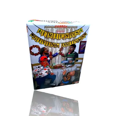 Charge It 2 The Game Friends Giving Drinks Deck for Holiday Game Night