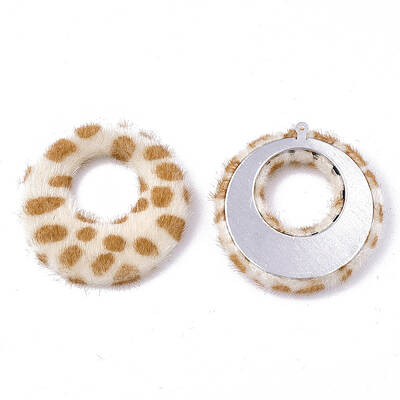 Faux Mohair Pendants
