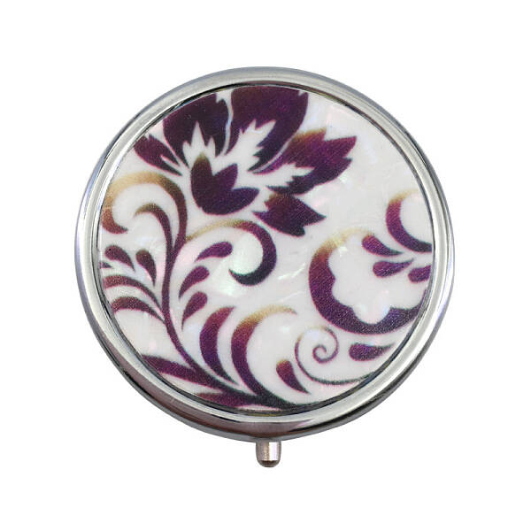 Portable Stainless Steel Pill Box
