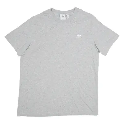 ADIDAS Mens T-Shirt Grey XL