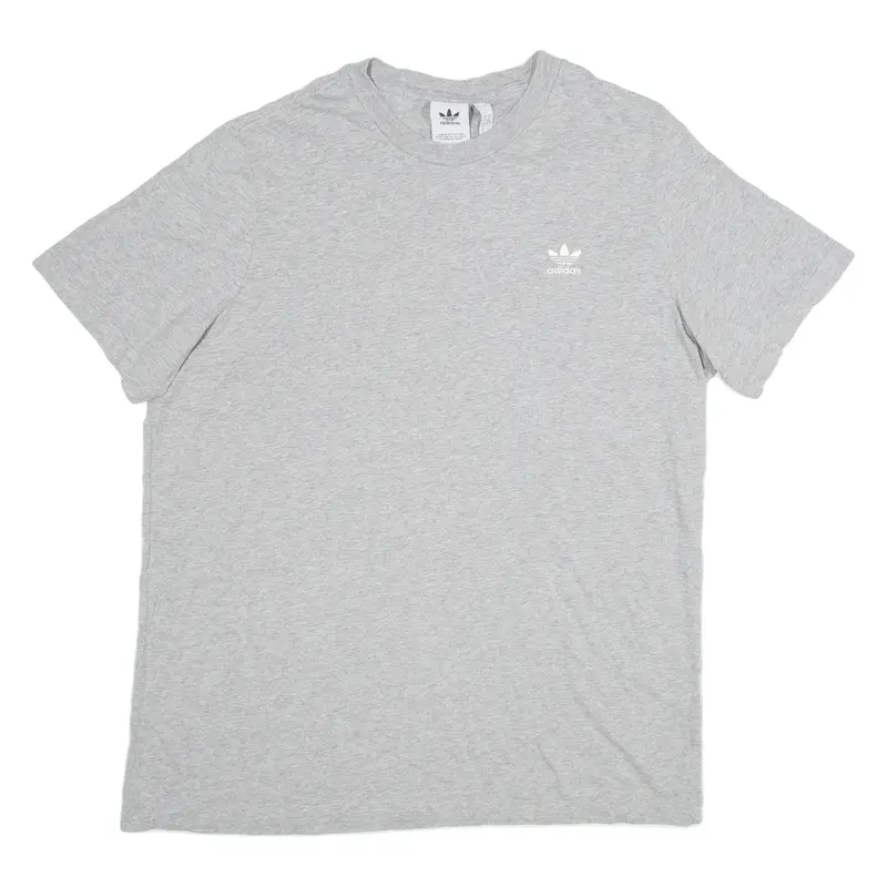 ADIDAS Mens T-Shirt Grey XL