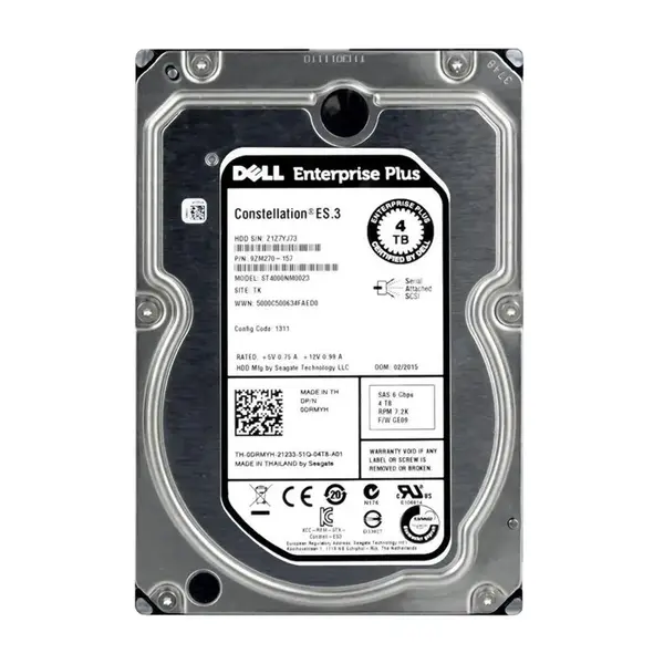 9ZM270-157 Seagate 4TB 6Gb/s SAS 7200 3.5-inch 128MB Hard Drive