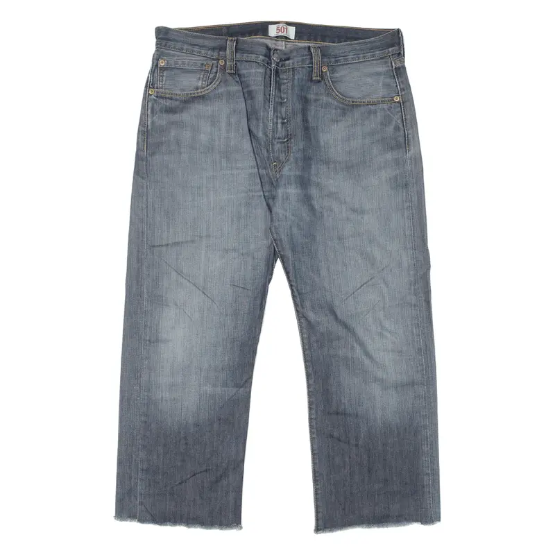 LEVI'S 501 Jeans Blue Denim Regular Straight Mens W36 L24