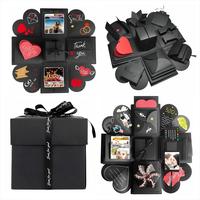 DIY Photo Album Explosion Box, 1 Box Romantic Surprise Gift Box, DIY Photo Album Surprise Box, Gift for Him/her, Decoration I...