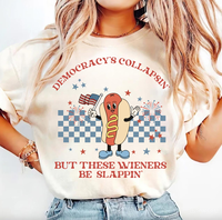 Hot Dog Wiener Shirt, Feminist Patriotic Shirt, Liberal Fourth of July Shirt, American Fourth of July Tee, MAGA Trump Protest...