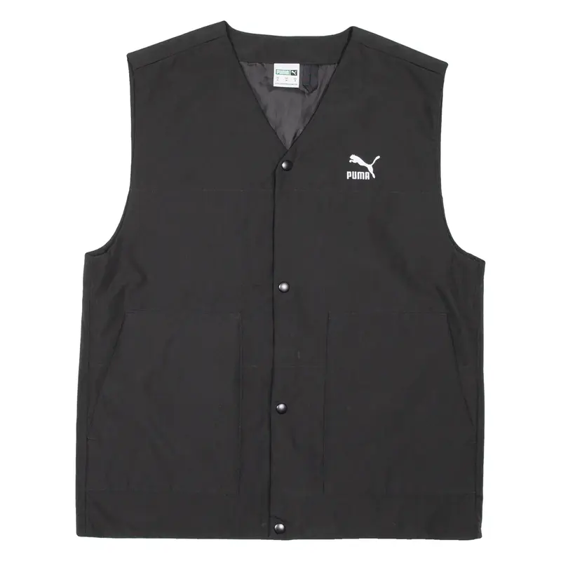 PUMA Mens Blazer Waistcoat Black M