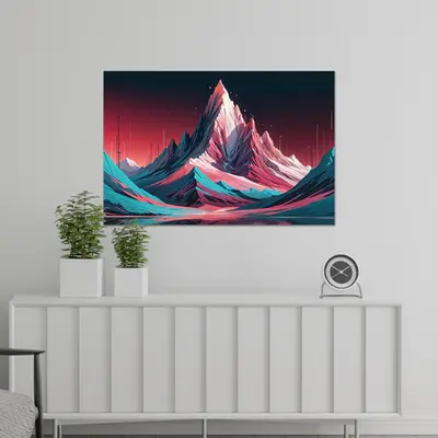 Mountains of Tomorrow - A Futuristic Horizon