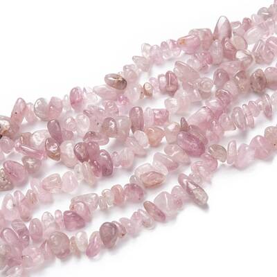 Natural Madagascar Rose Quartz Beads Strands