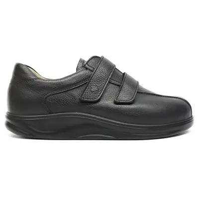 Finn Comfort Cambridge Leather Men's Slip On Shoes - Black - Size:US 8 Men