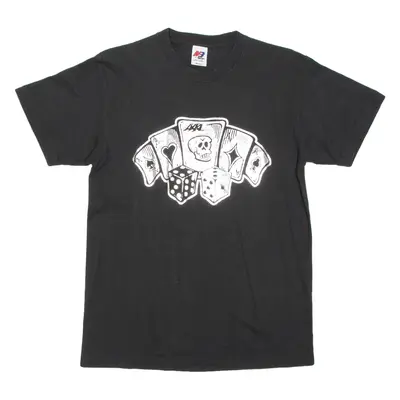 Dice Womens T-Shirt Black M